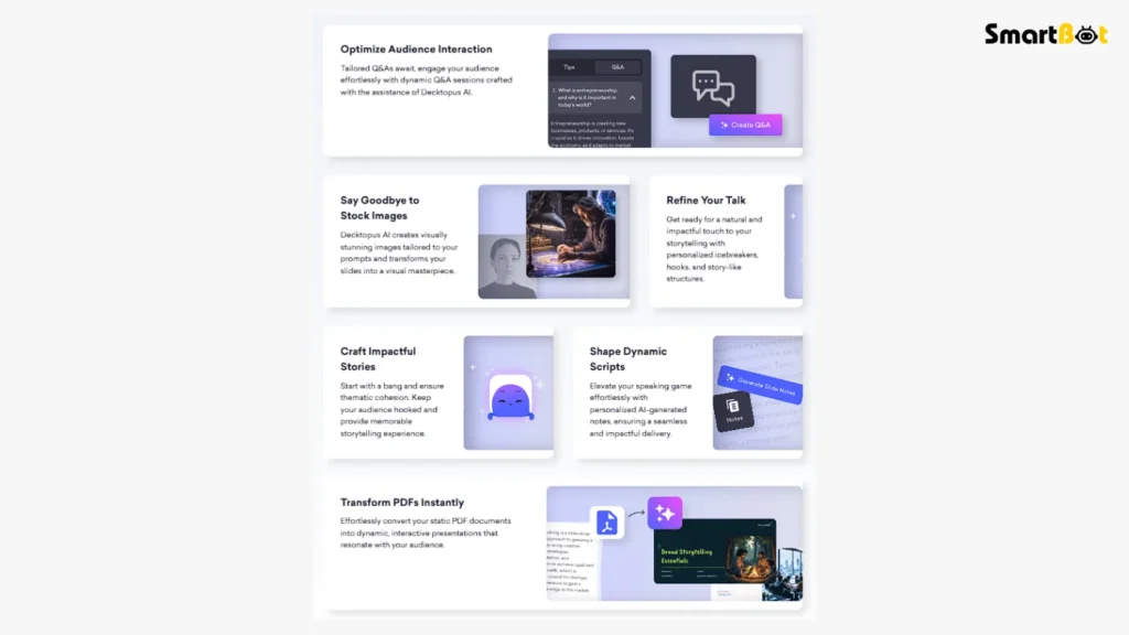 Key Features of Decktopus AI