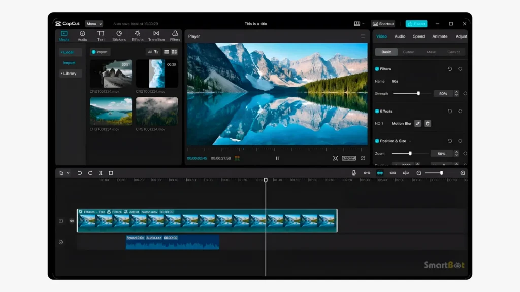 CapCut AI - Best AI Video Editing Tools for Content Creators in 2026