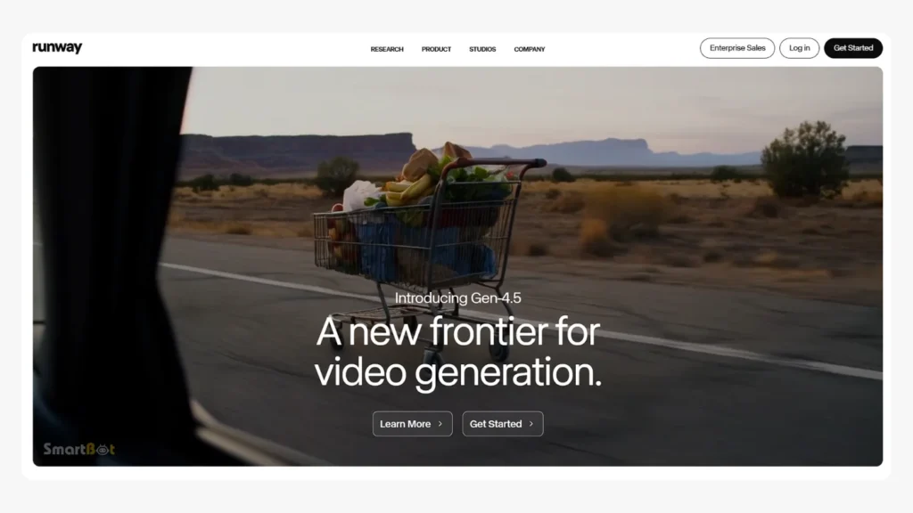 Runway ML - Best AI Video Editing Tools for Content Creators in 2026